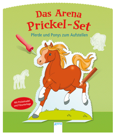 Das Arena Prickel-Set Pferde