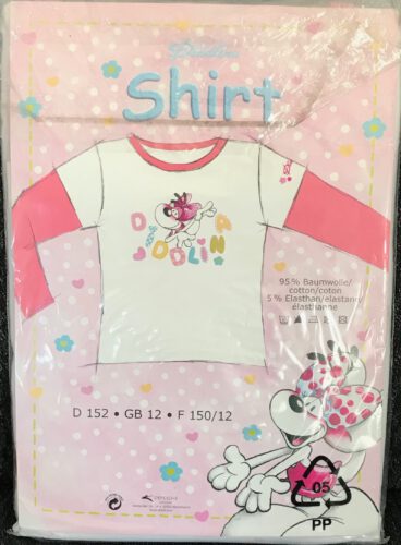 Diddlina Shirt weiß/rosa