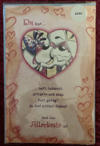 Grußkarte Liebe