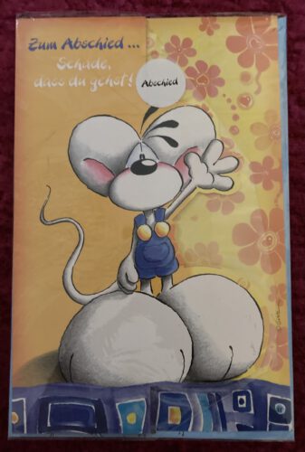 Grußkarte Abschied