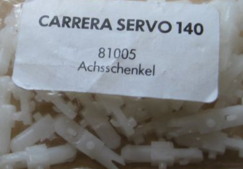 Carrera Servo 140, 81005 Achsschenkel, Paar 1,50€, Bestand 16Paar