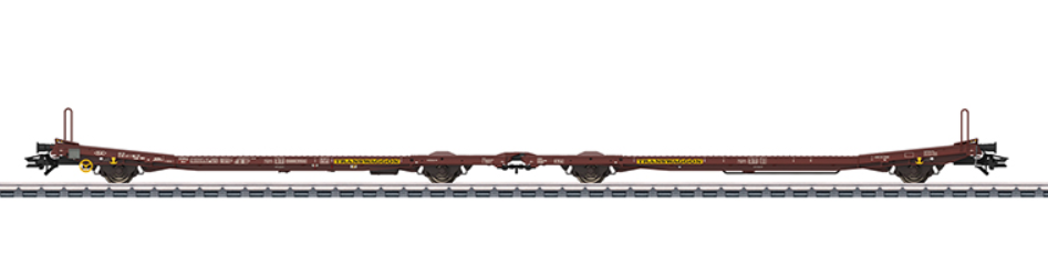 Märklin H0, 47431 Flachwagen-Paar Laads 800B, DB AG Ep.V, neu ovp