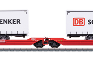 Märklin H0, 47470 Doppel-Taschenwagen Sdggmrss 738, DB AG, Ep.VI,  neu ovp