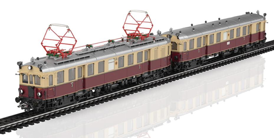 Märklin H0, 39852 Triebwagen elT mit Steuerwagen elS, DRG Ep. II
