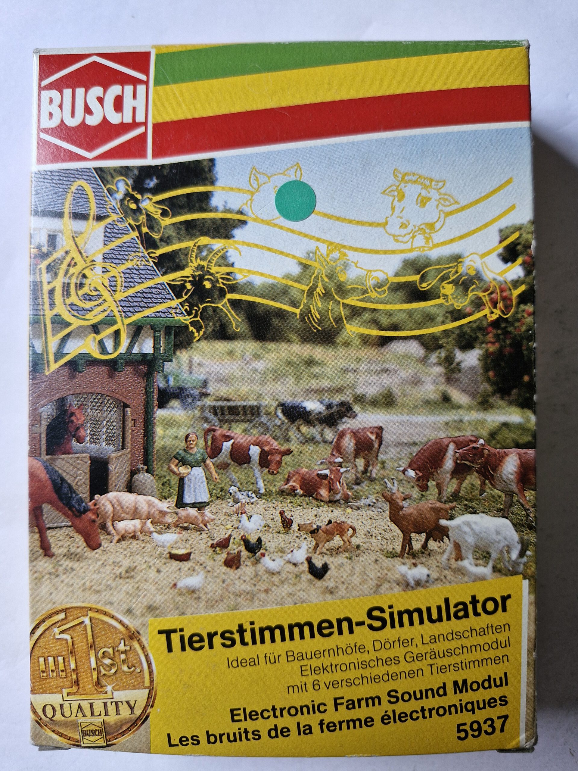 Busch, 5937 Tierstimmen-Simulator neu ovp