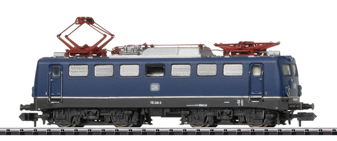 Minitrix, 16109 Elektrolokomotive Baureihe 110 DB, Ep.IV neu ovp