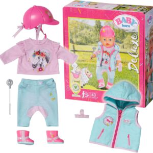 Zapf - Baby Born Deluxe Reiter-Outfit Mehrfarbig