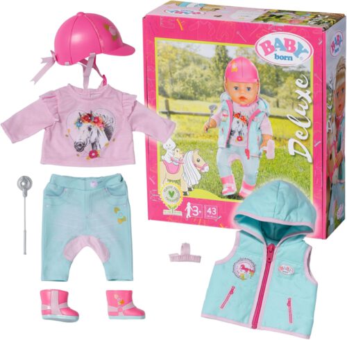 Zapf - Baby Born Deluxe Reiter-Outfit Mehrfarbig
