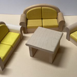 Bodo Hennig - Couch, Sessel und Tisch (Garnitur)
