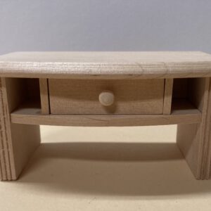 Bodo Hennig - TV Tisch natur und 1 Schublade