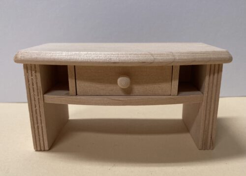 Bodo Hennig - TV Tisch natur und 1 Schublade