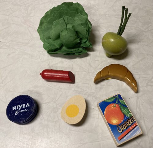 Erzi - Kaufladenzubehör für Kinder - Sortiment